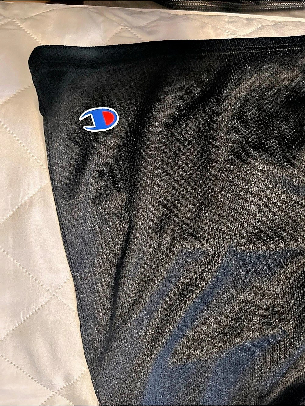 Champion Classic Mesh Shorts Black Athletic Shorts NWT